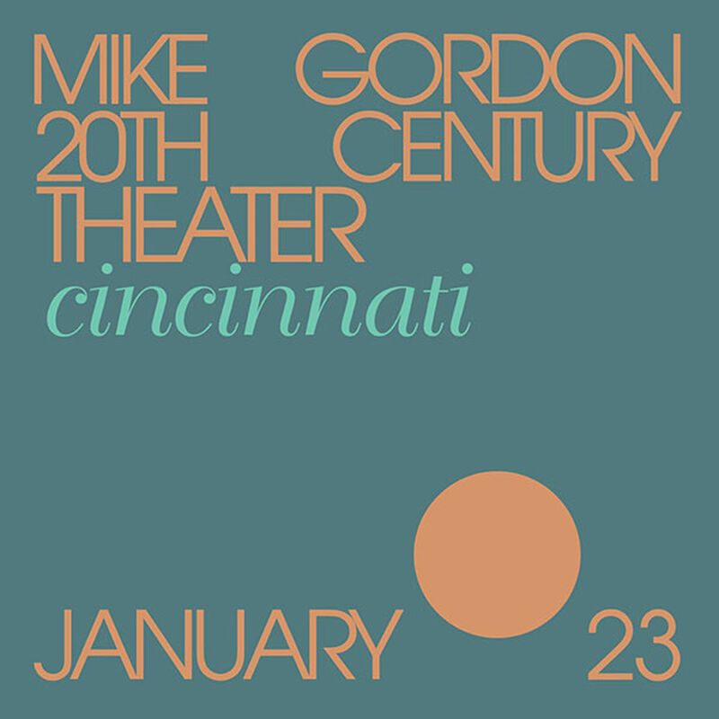 01/23/20 20th Century Theatre, Cincinnati, OH 