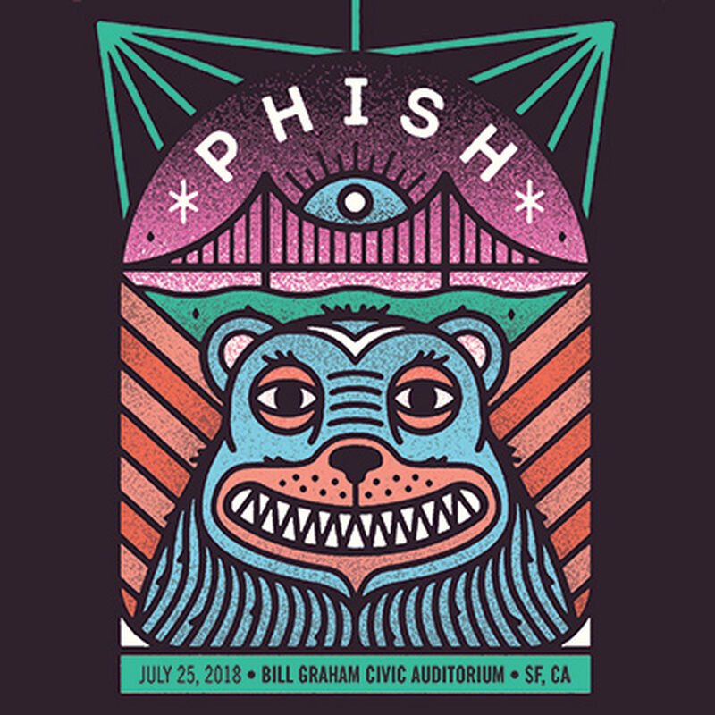 07/25/18 Bill Graham Civic Auditorium, San Francisco, CA 