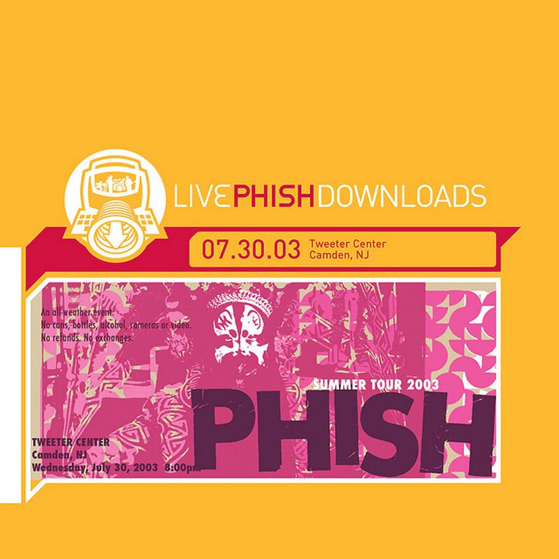 07/30/03 Tweeter Center At the Waterfront , Camden, NJ 