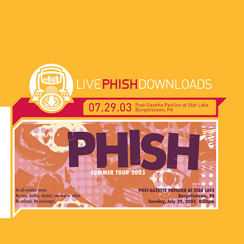 07/29/03 Post Gazette Pavilion At Star Lake , Burgettstown, PA  