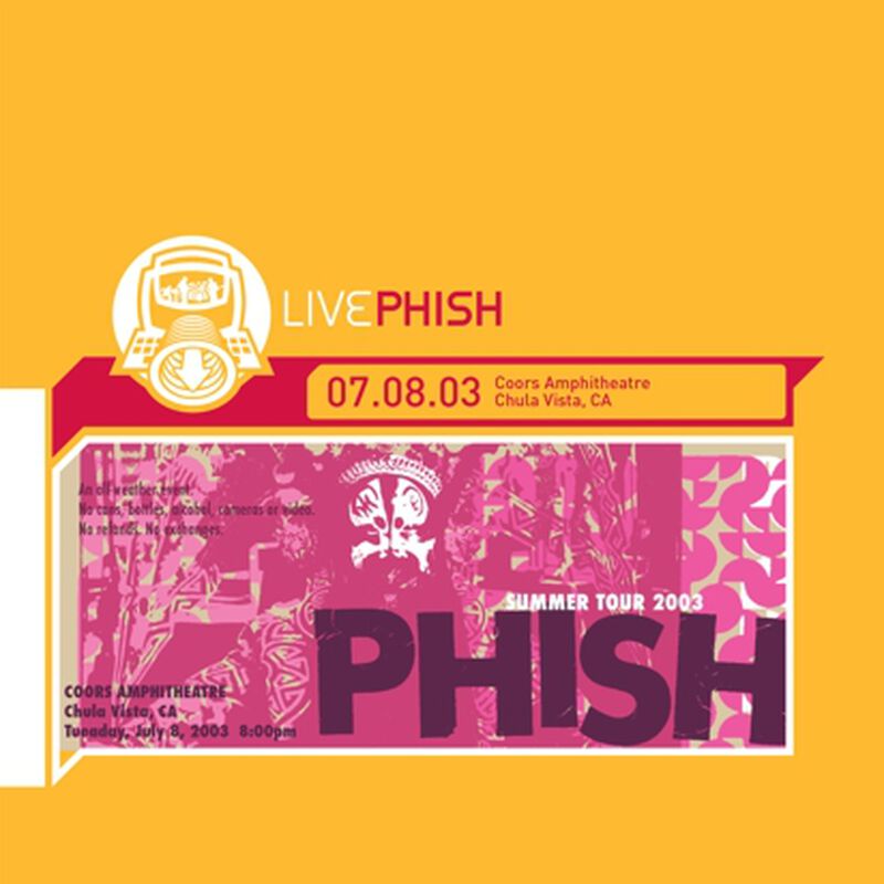 07/08/03 Coors Amphitheatre , Chula Vista, CA  