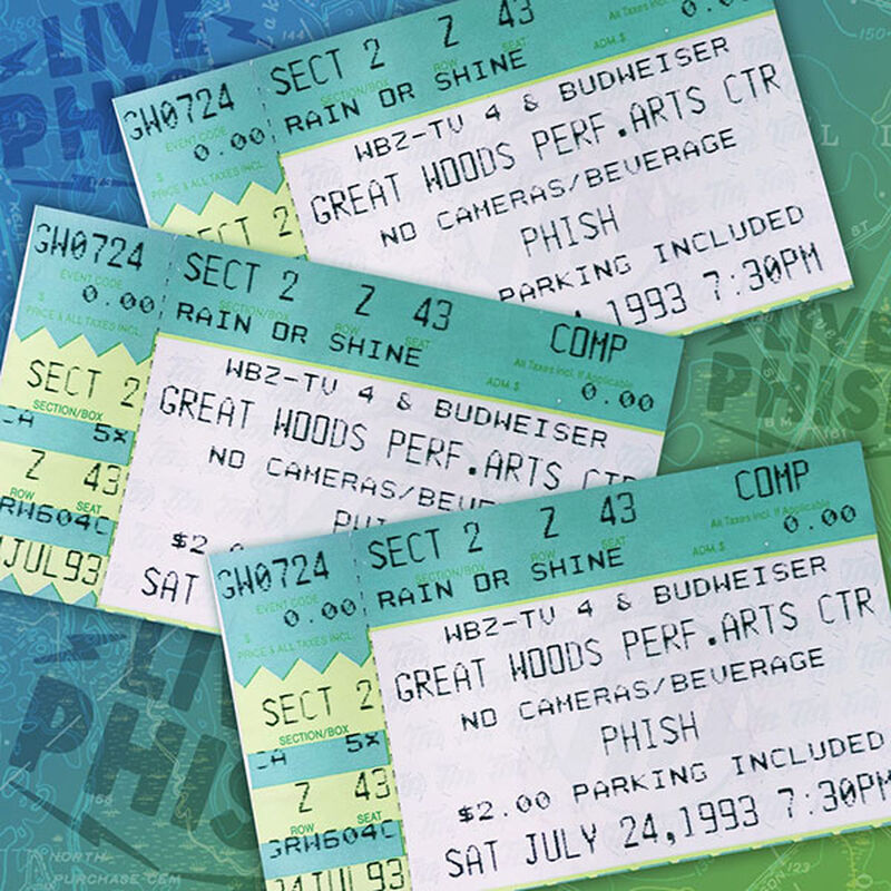 07/24/93 Great Woods Performing Arts Center, Mansfield, MA 