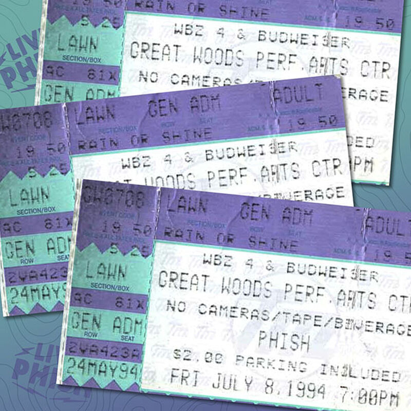 07/08/94 Great Woods Performing Arts Center, Mansfield, MA 