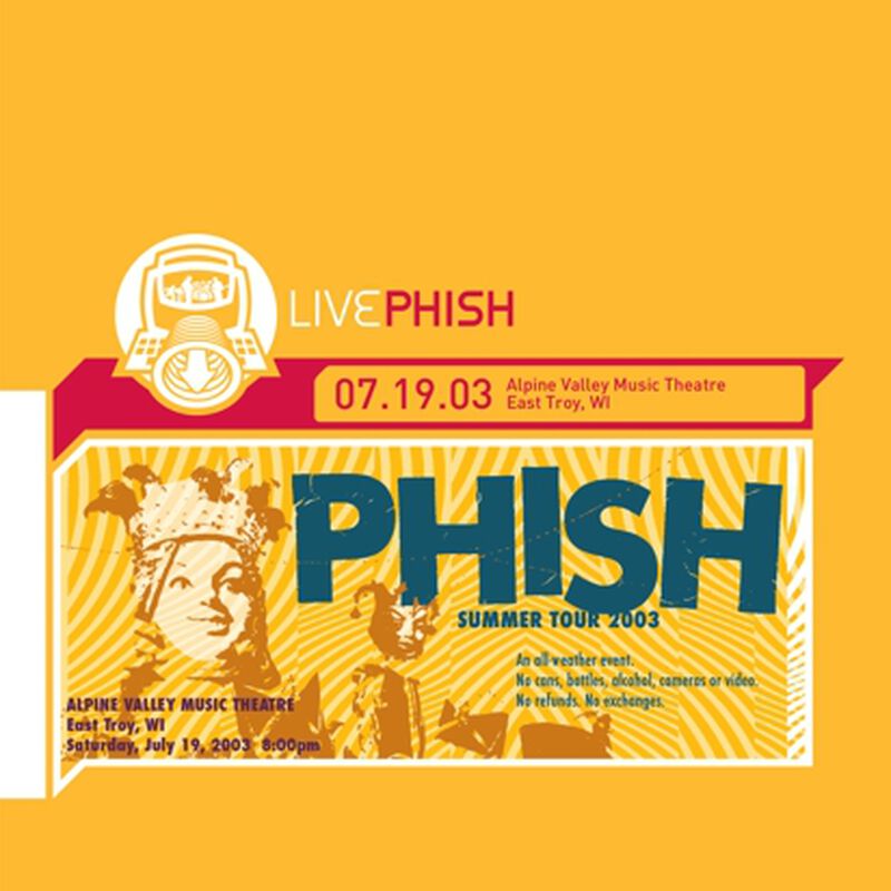 07/19/03 Alpine Valley Music Theatre , East Troy, WI 