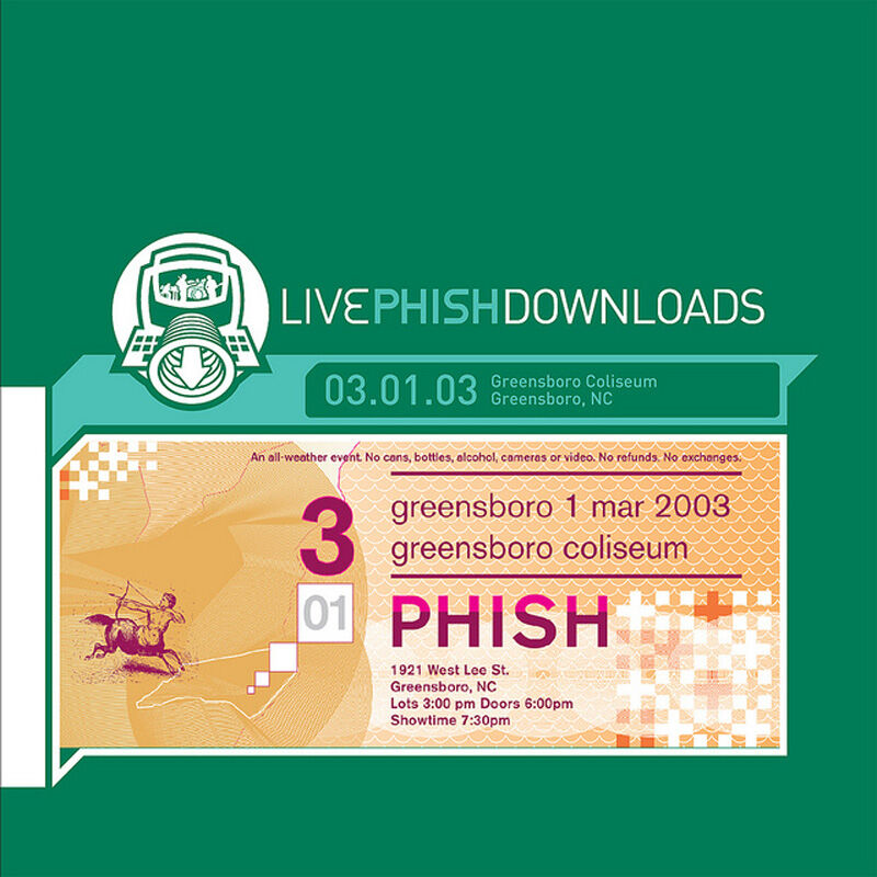03/01/03 Greensboro Coliseum , Greensboro, NC 