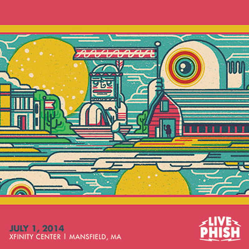 07/01/14 Xfinity Center (formerly Comcast Center), Mansfield, MA 