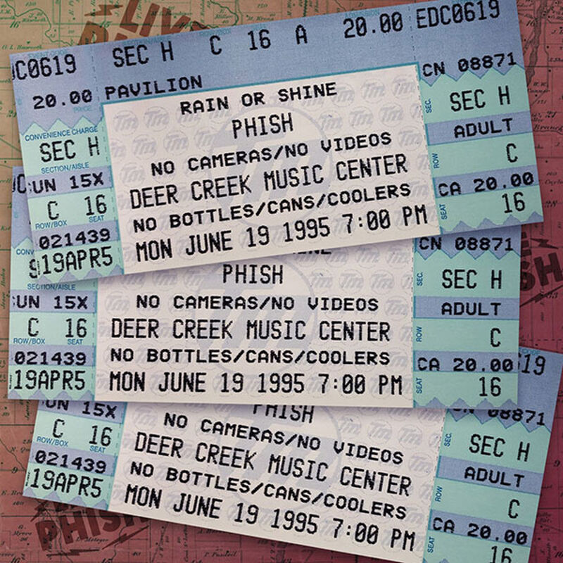 06/19/95 Deer Creek Music Center, Noblesville, IN 