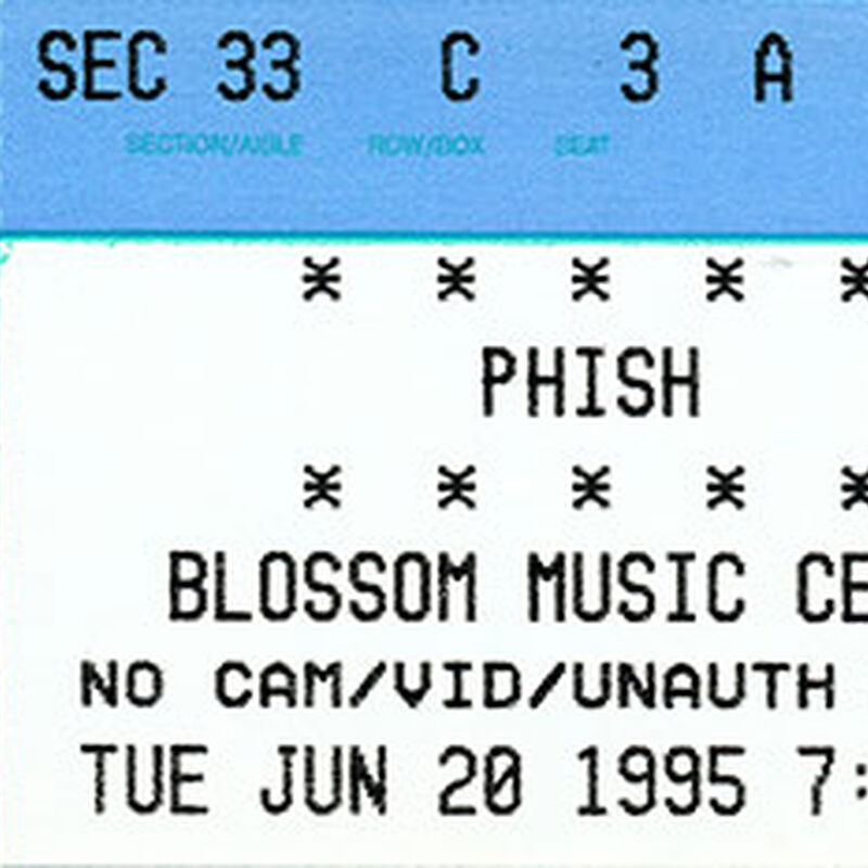 06/20/95 Blossom Music Center, Cuyahoga Falls, OH 