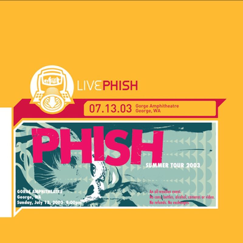 07/13/03 Gorge Amphitheatre , George, WA  