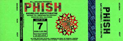 Stream Phish Live Audio Recording at Shoreline Amphitheater
