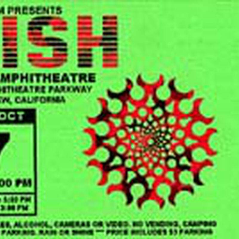 10/07/00 Shoreline Amphitheater, Mountain View, CA 