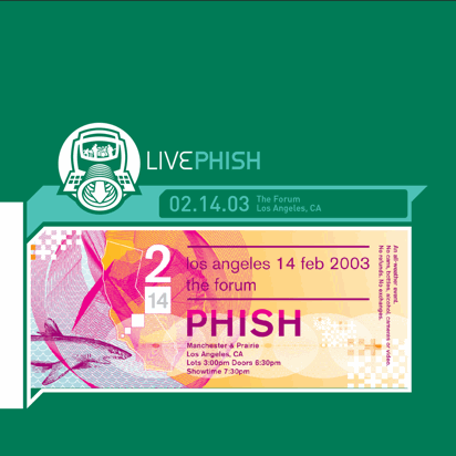 【ロック】Phish Live 2003/11/28, 29, 12/1, 2 LivePhish 2/28/03 (Nassau Coliseum, Uniondale, NY) - Album